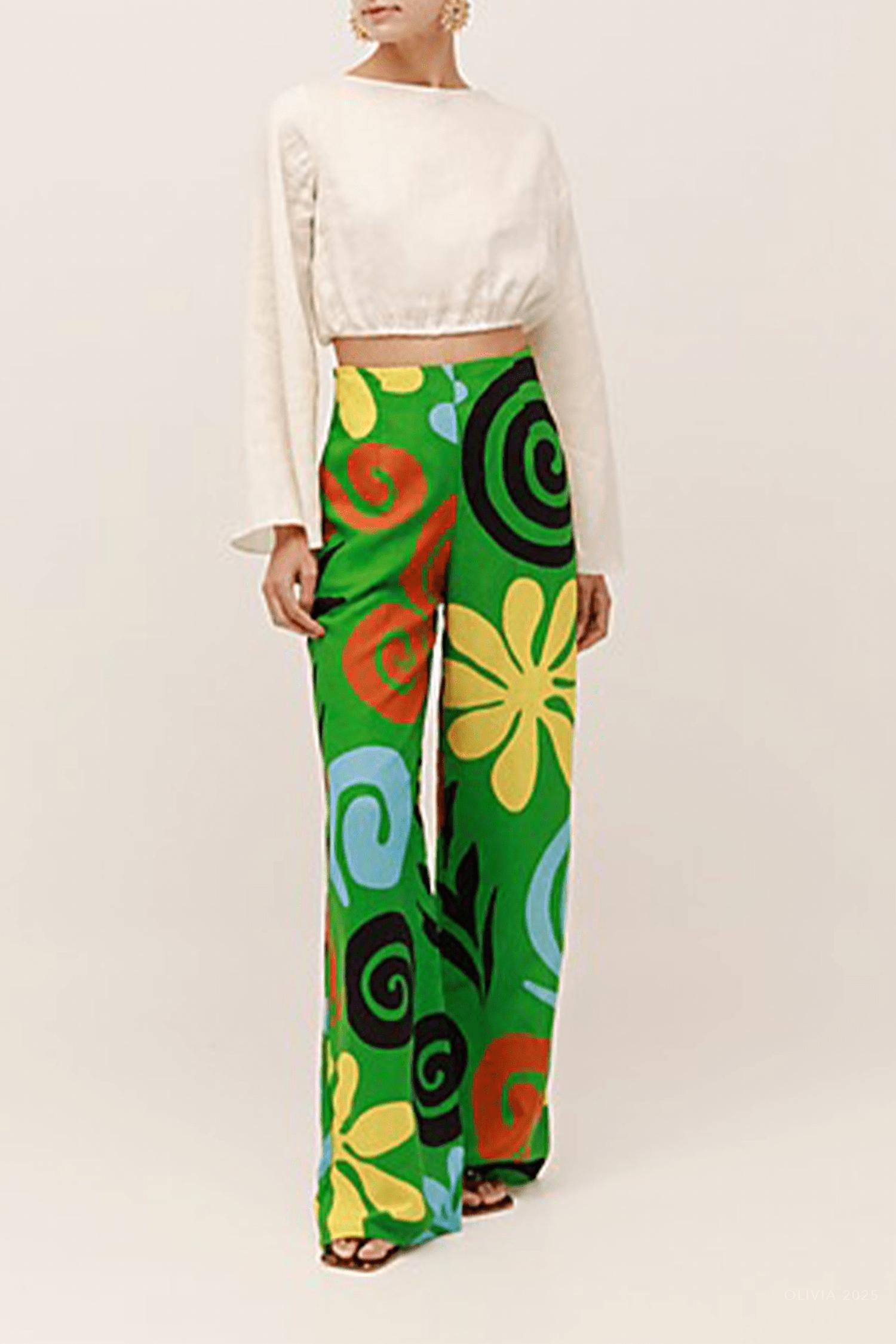 Cala De La Cruz - Toya Straight Leg Pants