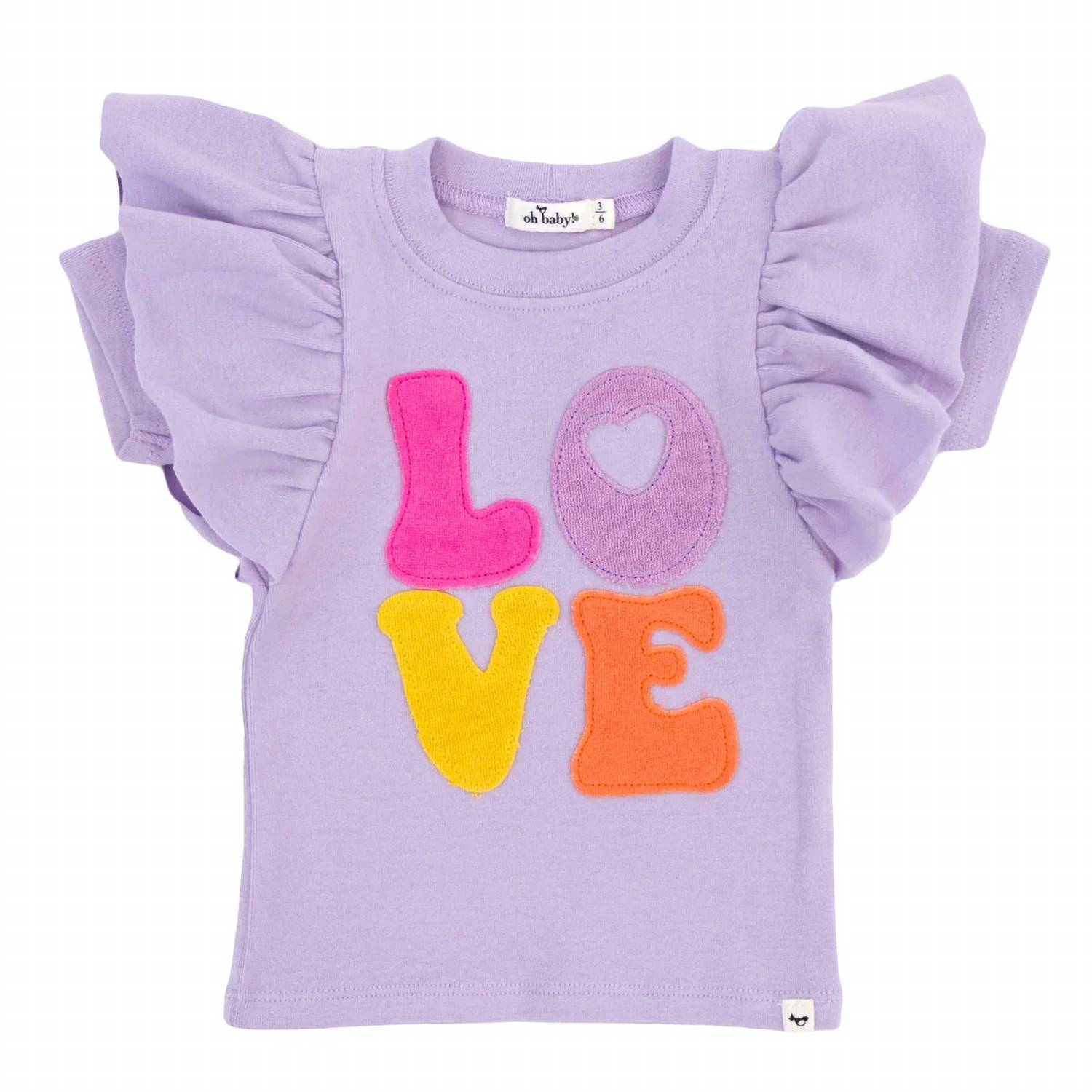 Oh Baby! - Kids' Butterfly Short Sleeve Cotton Tee
