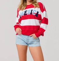 Shiraleah - America Stripe Sweater