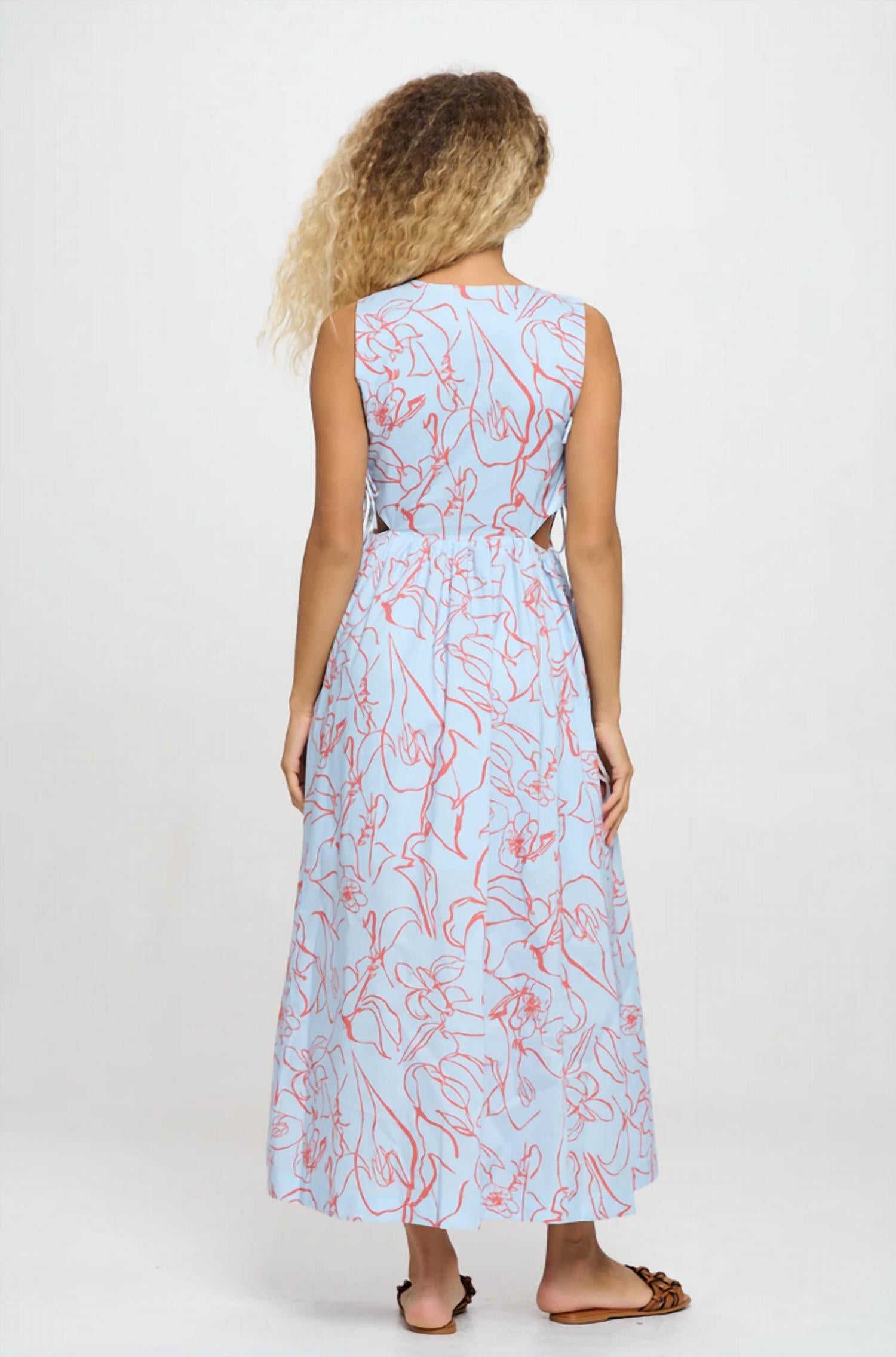 Meet Me In Santorini - Women's Dream Maxi Dress