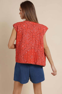 Sage The Label - Music Fest Bandana Quilt Vest