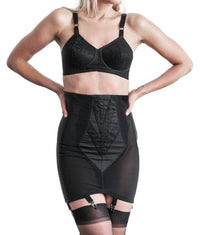 Rago - High Waist Open Bottom Girdle With Zipper