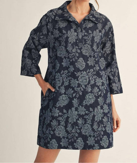 Jodifl - Floral Denim Dress