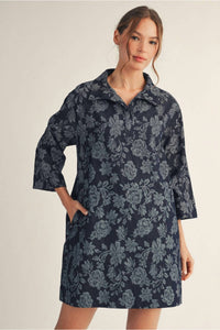 Jodifl - Floral Denim Dress