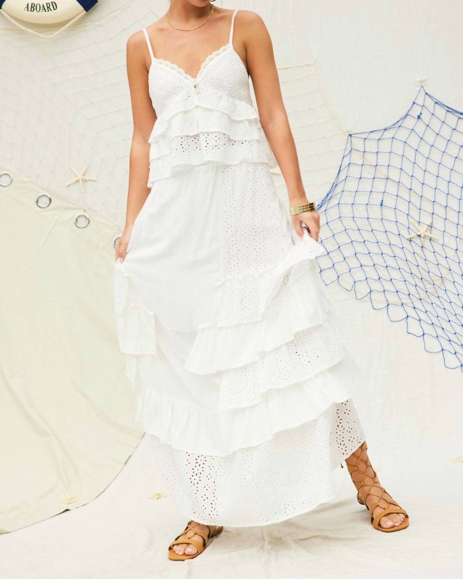 Illa Illa - Crop Top And Skirt Set