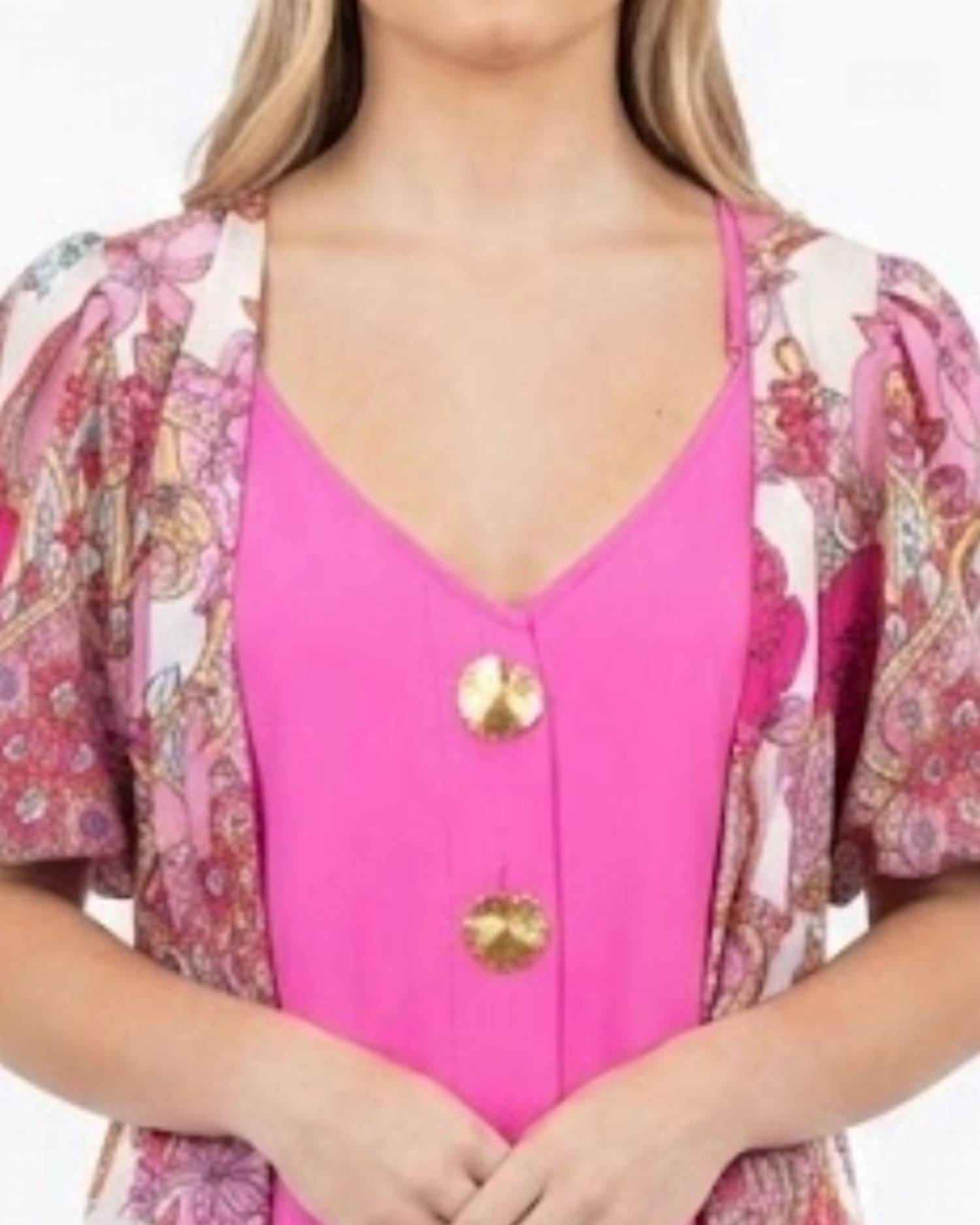 Yellow Lovebirds - Paulette Mini Dress