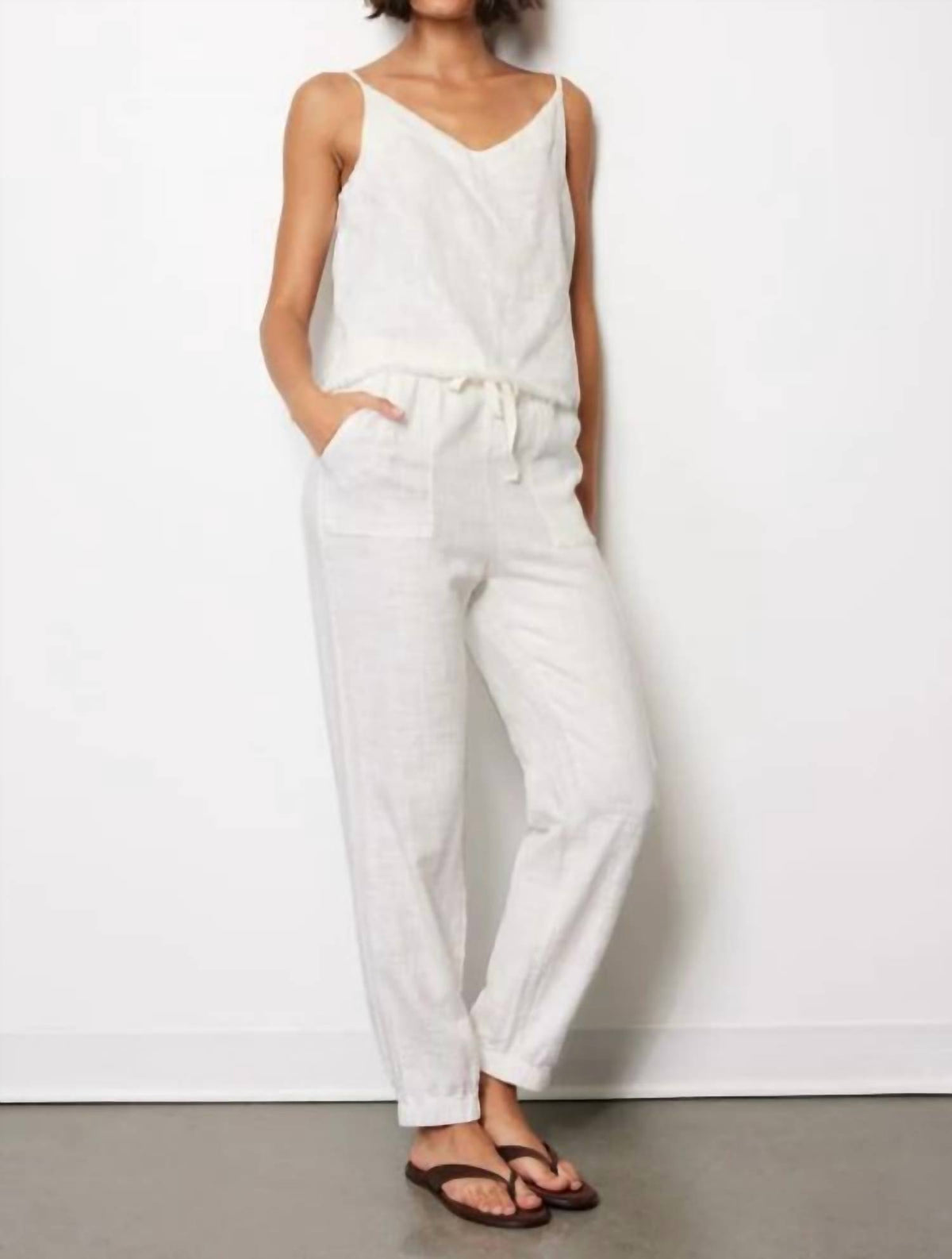 Bobi - Elastic Waistband Jogger With Cuff