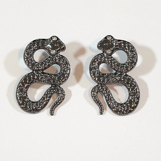 Jagged Halo Jewelry - Women's Python Earrings