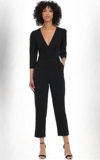 Donna Morgan - Deep V-neck jumpsuit