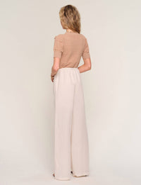 heartloom Catalina Pants in ecru - women's pants - detail view