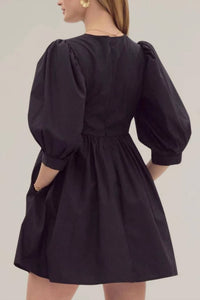 Entro - Bow Front Mini Dress