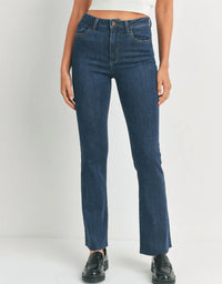 Just Black Denim - Slim Bootcut With Scissor Cut Jeans