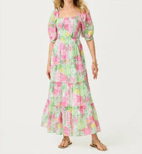 Lilly Pulitzer - HADLY SHORT SLEEVE SMOCKED DRESS