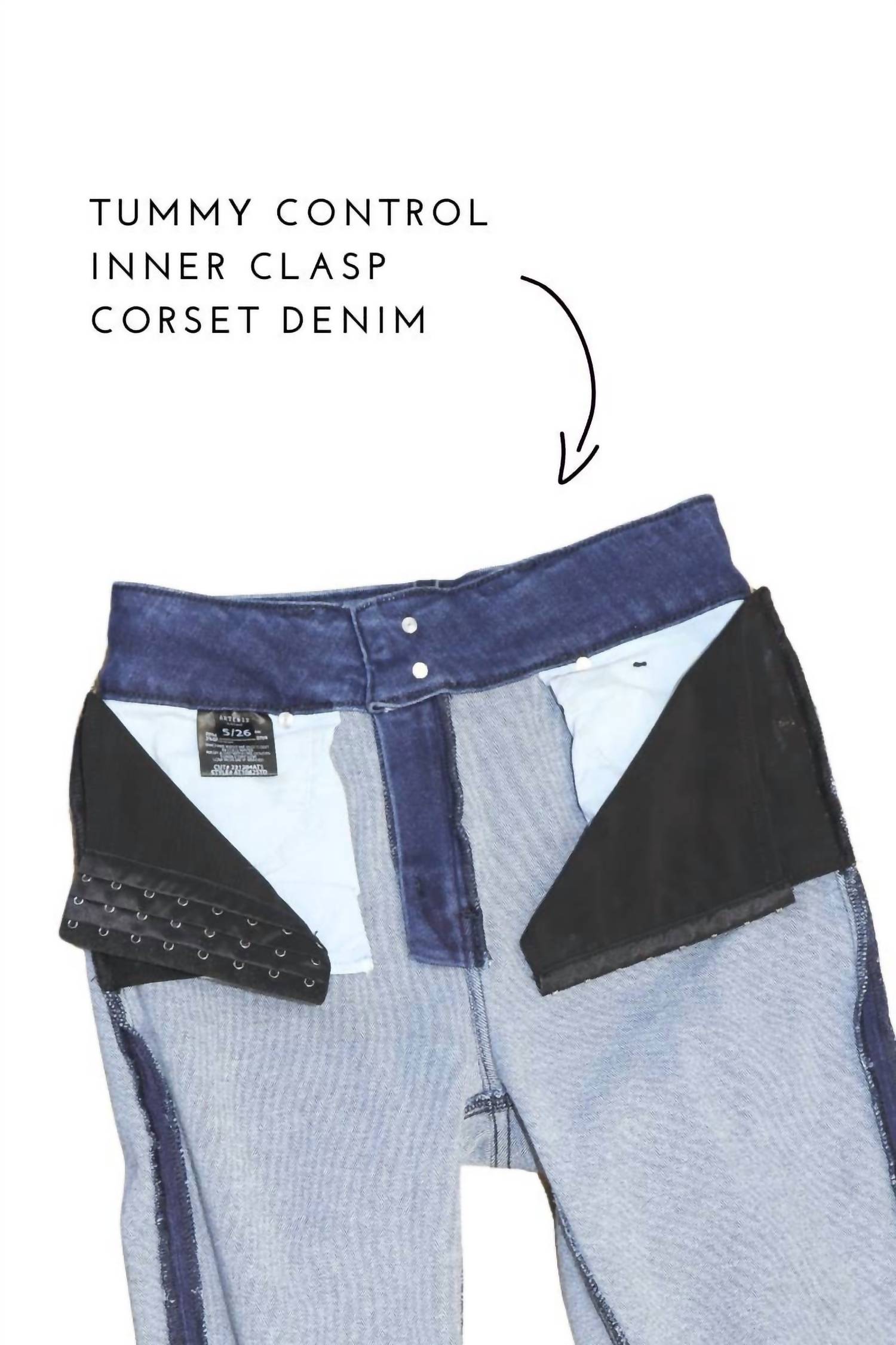 Artemis Vintage - Sulcpt And Support Demin Curvy Jeans