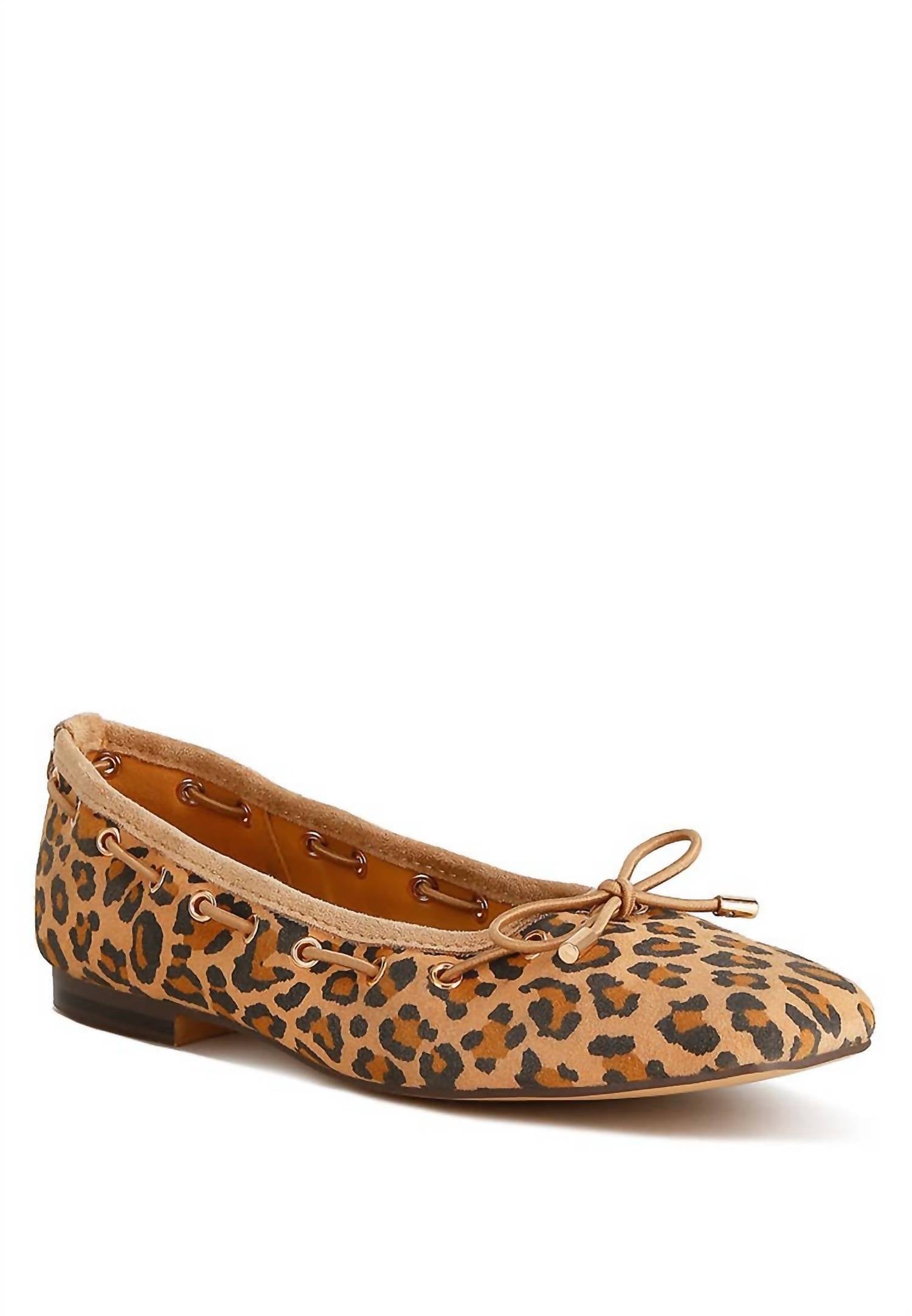 Rag Company - Women's London Rag Drawstring Bow Ballerinas Flats