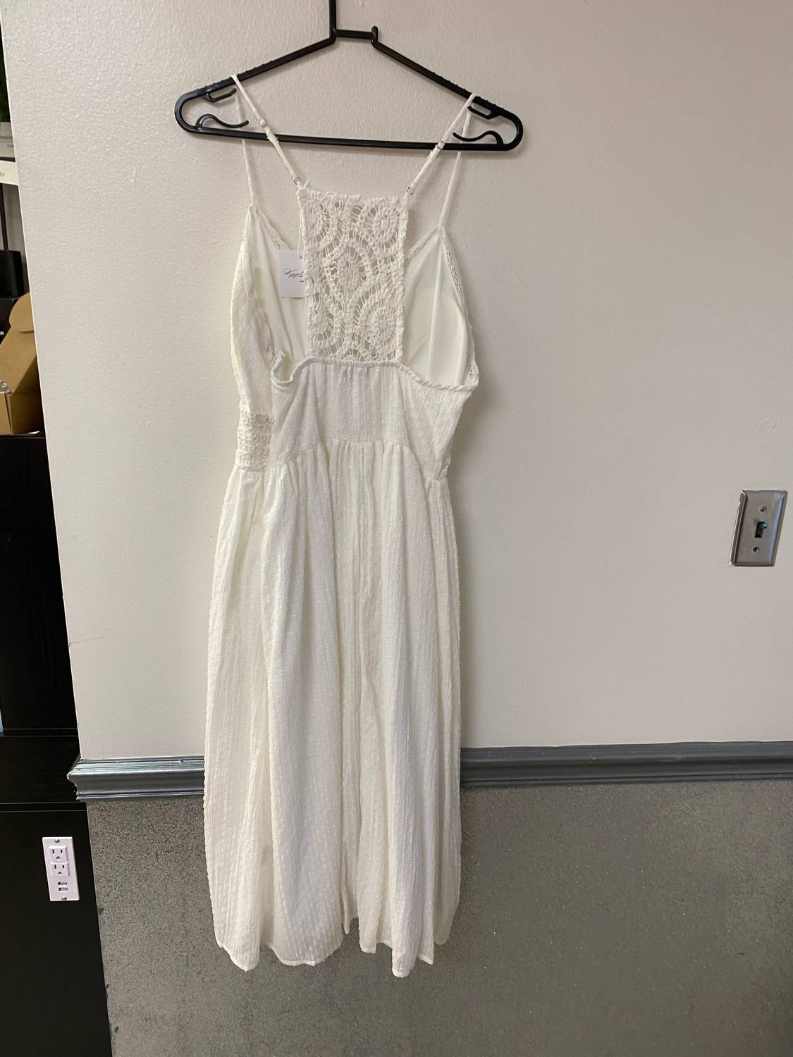 White Birch - Lace Mini Dress
