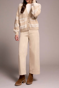 Tribal - LONG SLEEVE BUTTONED FRONT SWEATER CARDIGAN