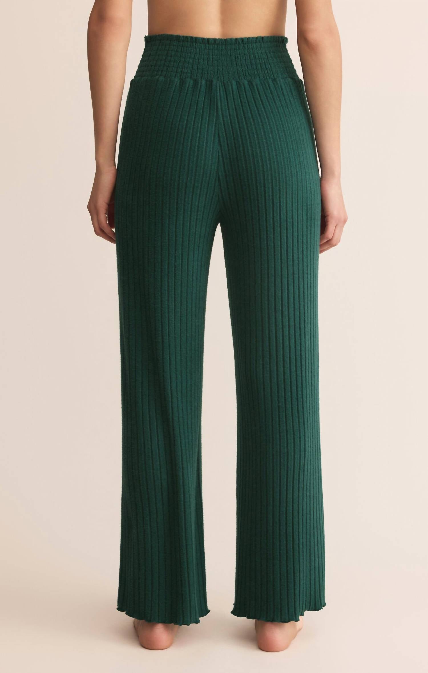 Z Supply - Dawn Smocked Straight Leg Pants