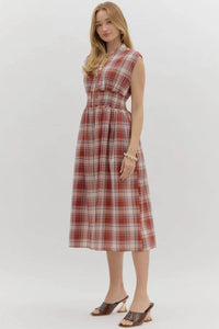 Entro - Autumn Tide Smocked Dress