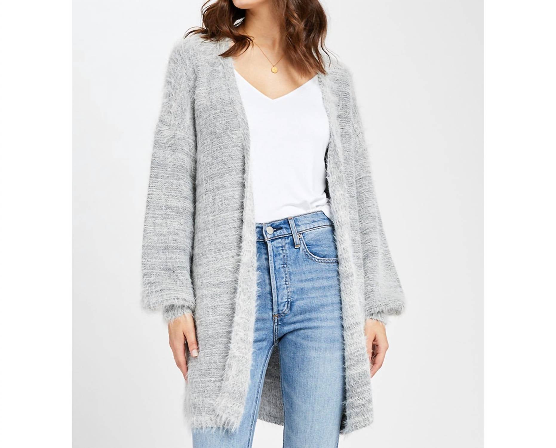 Gentle Fawn Ashworth Cardigan in mixed grey - women's cardigan