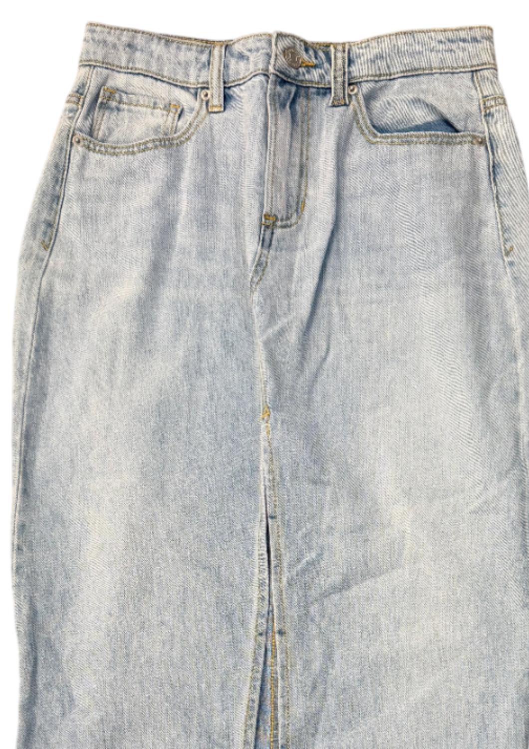 Sneak Peek - Women's Jean Maxi Skirt