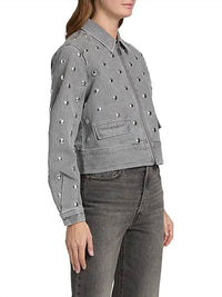Cinq A Sept - Studded Denim Harriet Jacket