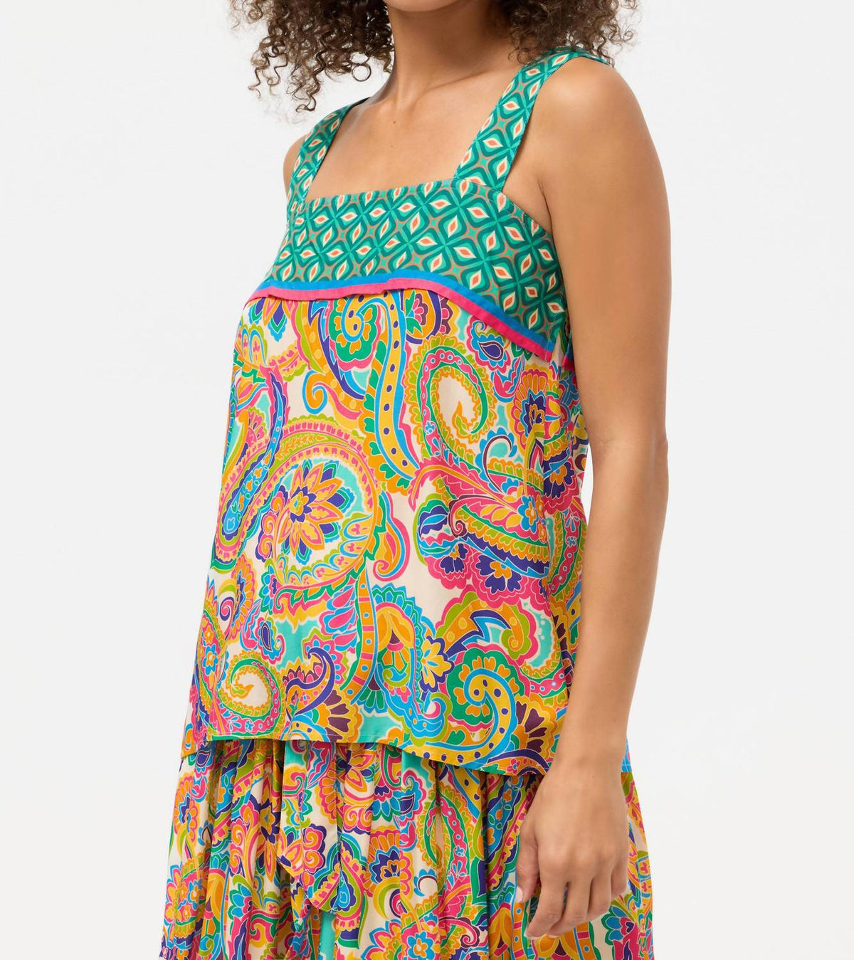 Johnny Was - Paisley Cami Top