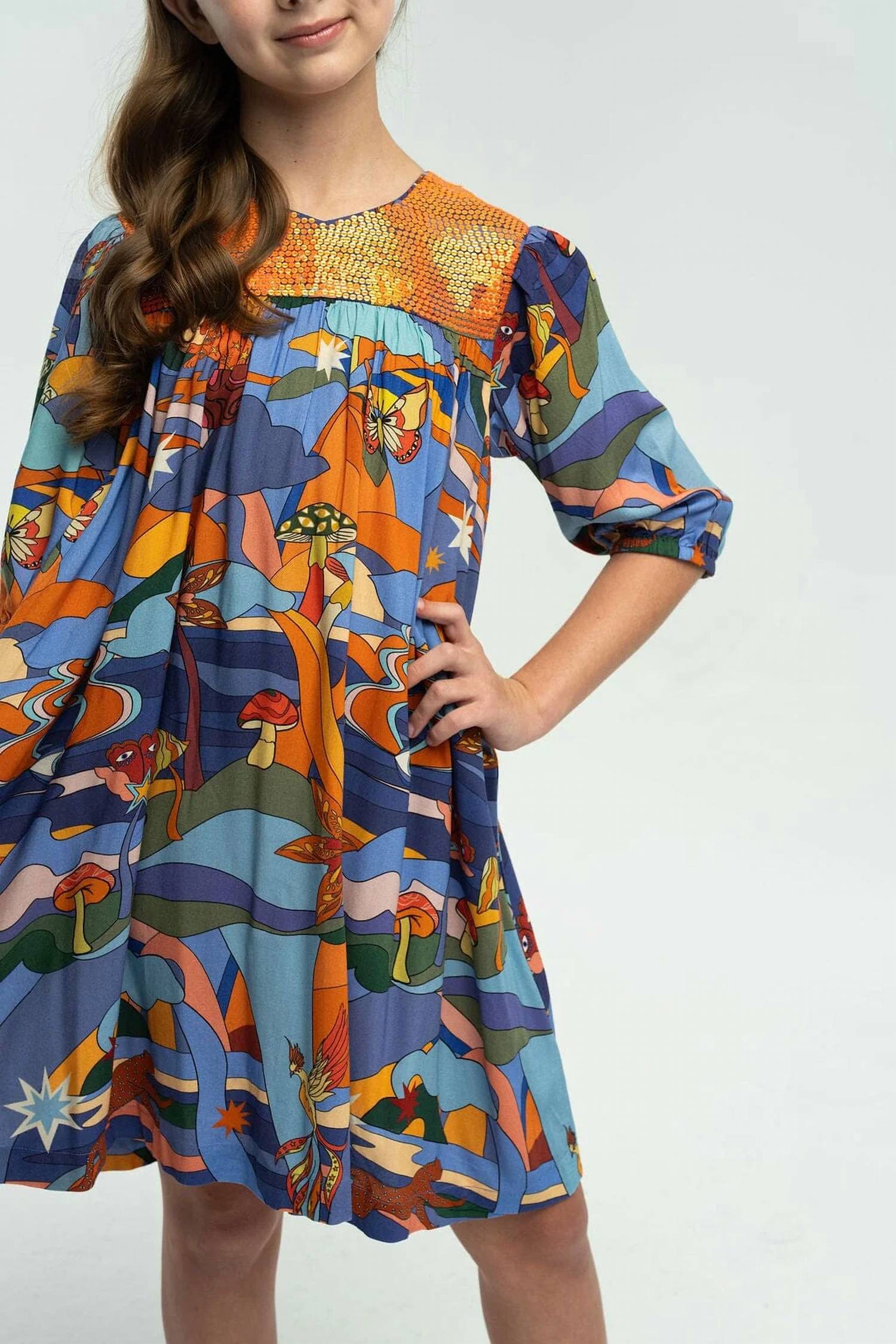 Briton Court - Girls Alice Sequin Dress