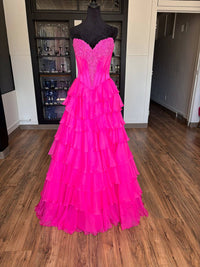 Sherri Hill - Women's Strapless A-Line Dress