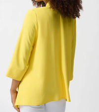 Joseph Ribkoff - Relaxed Textured Trapeze Jacket