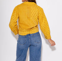 Ivy Jane - Golden Hour Cropped Button Up