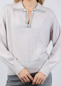 Repeat Cashmere - Collared Cashmere Sweater