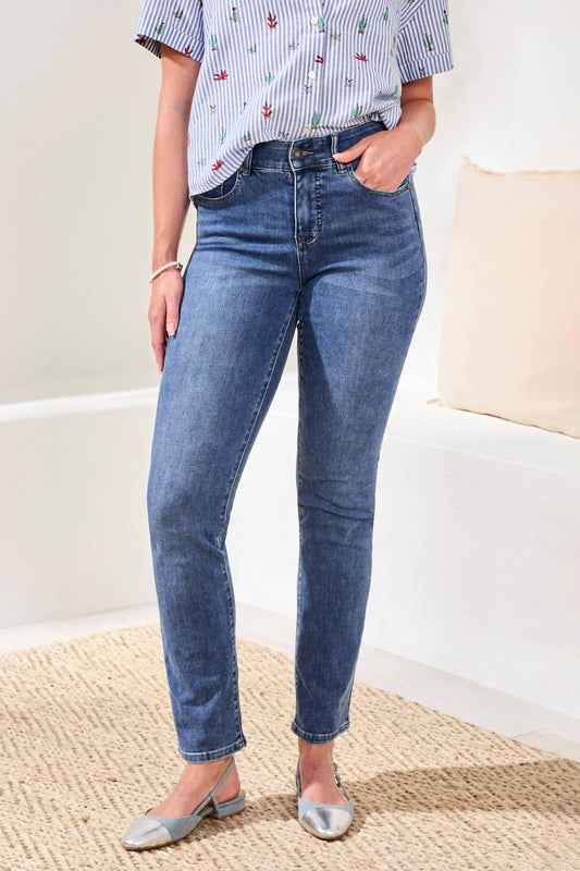 Tribal - Sophia Curvy Fit Straight Leg Jean