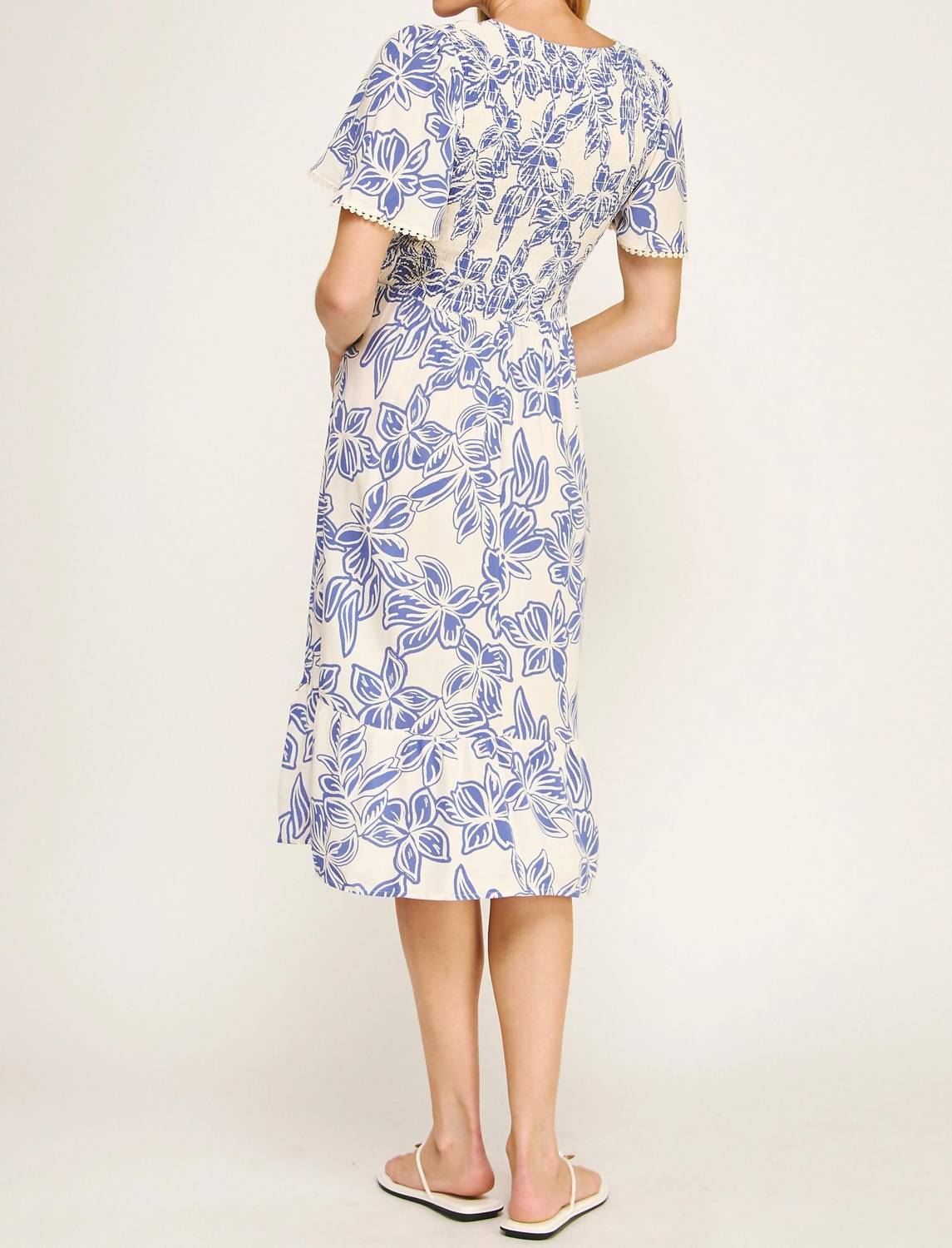 Winslow Collection - Sun Kissed Elegance Midi Dress