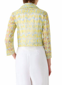 Akris Punto - Scribble Dot Biker Jacket