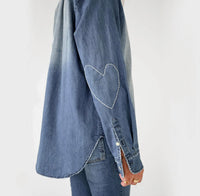 Kerri Rosenthal - Mia Shirt Core True Denim Jacket