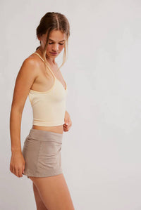 Free People - Perfectly Pleated Plunge Top