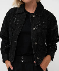 Esqualo - Elsie Embroidered Jacket