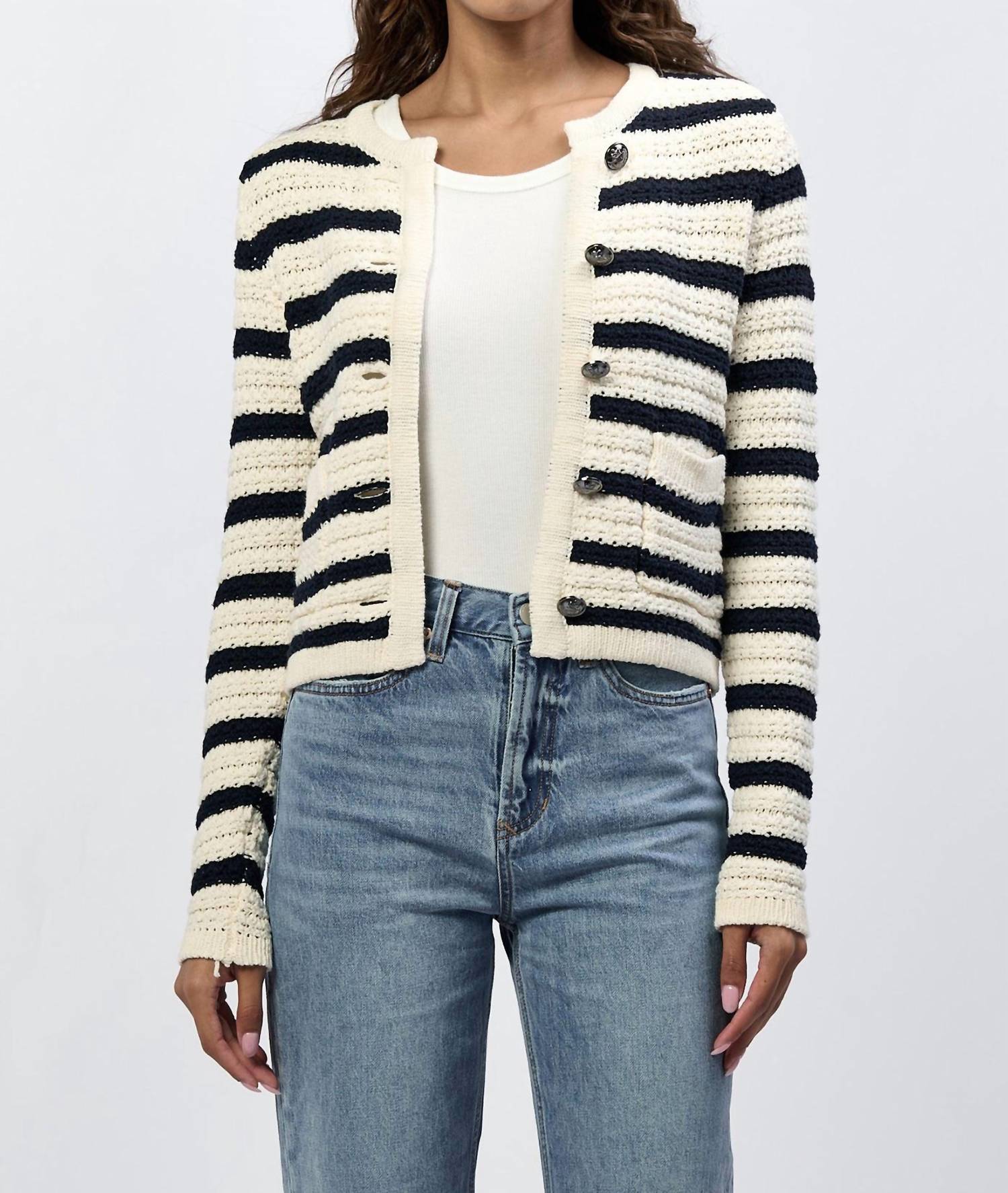 Dear John Denim - Cambria Stripe Cardigan