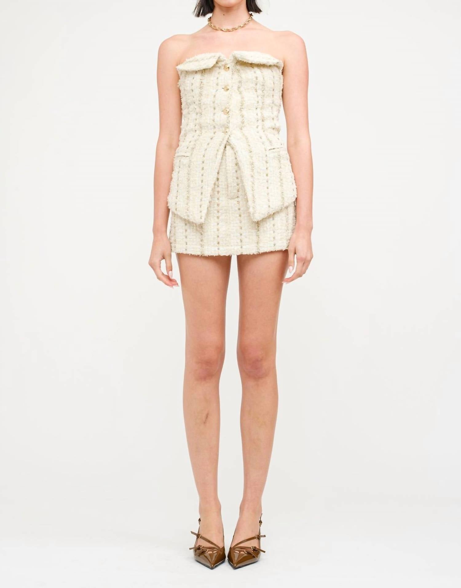 Sofie The Label - Junie Tweed Top