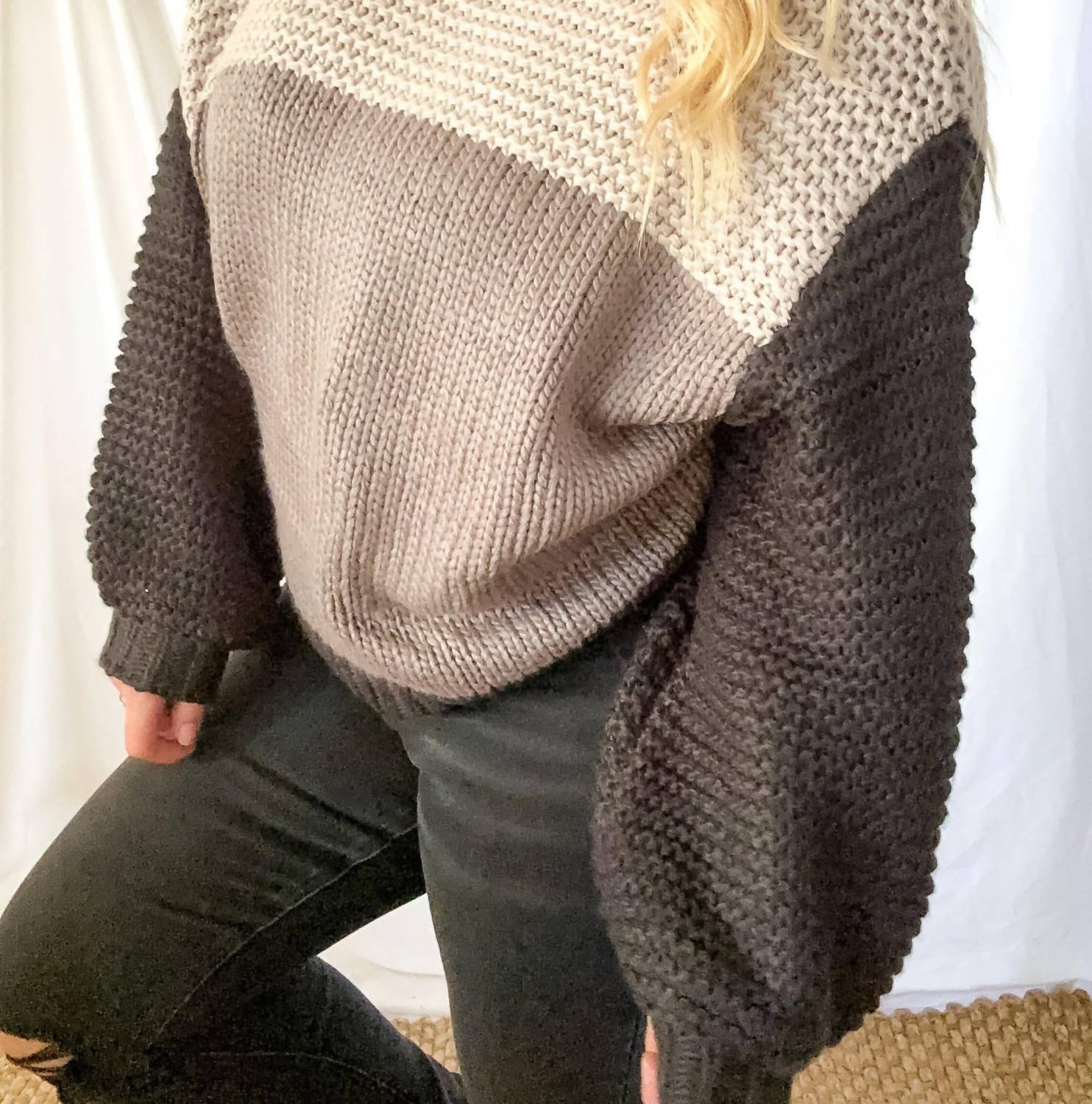 Le Lis - Midnight Chunky Knit Sweater