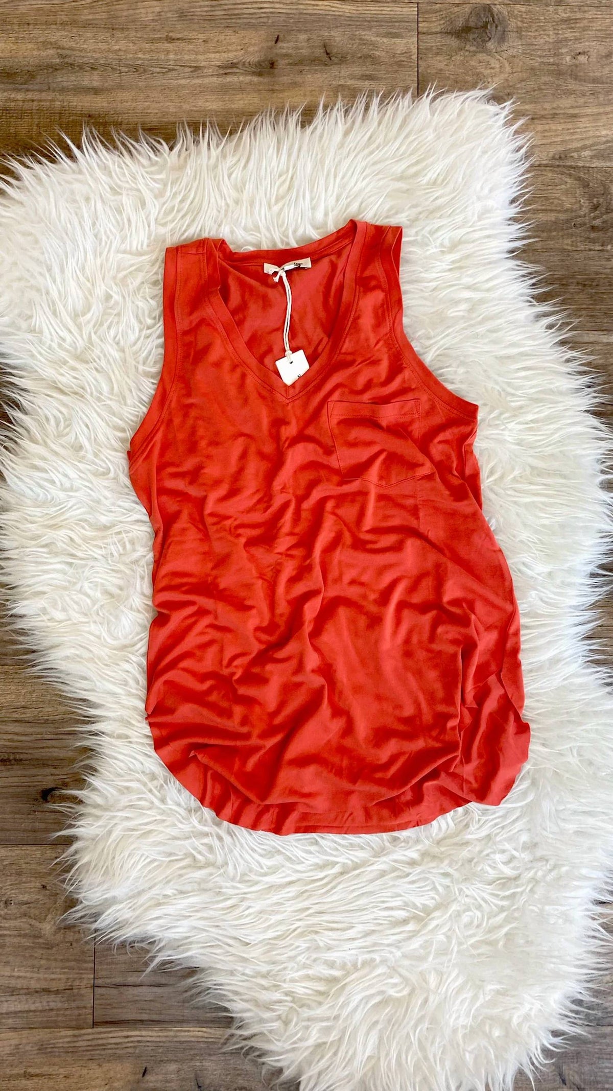 Another Love - Women's Esther Breast Pocket Tank Top