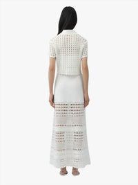 Simkhai - Westly Open Stitch Midi Skirt