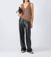 Weekend Max Mara - Acaici Sleeveless V Neck Top