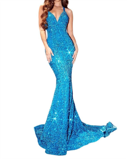 Portia&Scarlett - Sequin Mermaid Evening Gown