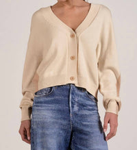 Elan - Florence Color Block Cardigan