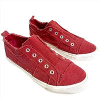 Corkys Footwear Women's Babalu Shoe in red - women's sneaker