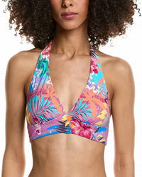 Johnny Was - HALTER BIKINI TOP