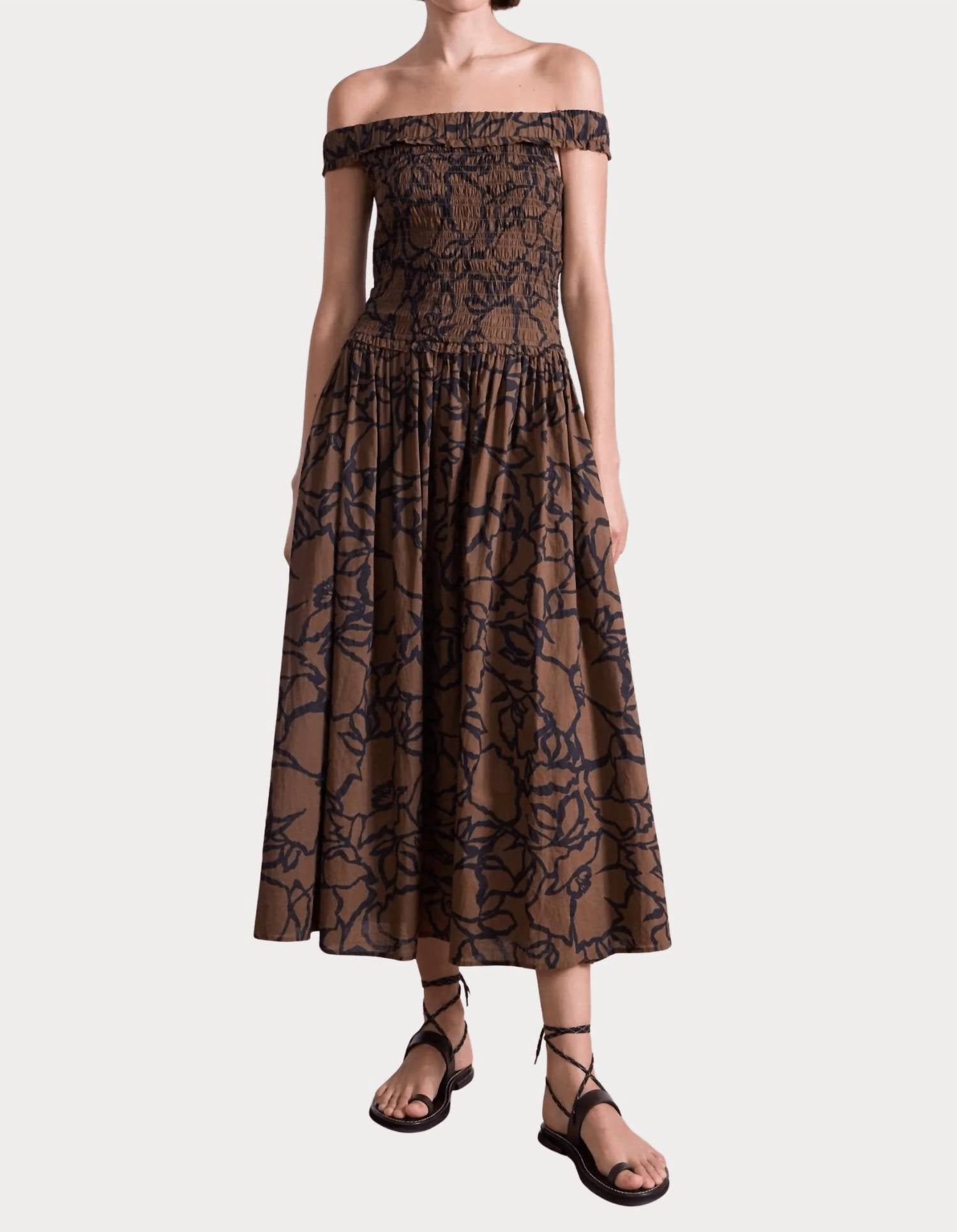 Apiece Apart - Britt Off-shoulder Maxi Dress