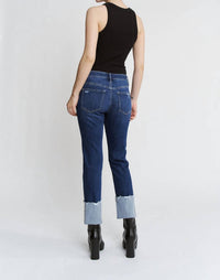 Mica Denim - Happiness Mid Rise With Cuff Jeans